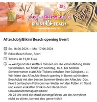 4x Ticket _ Afterjob Opening Party _ Bikini Beach _ Bonn _ 16.06. Nordrhein-Westfalen - Troisdorf Vorschau
