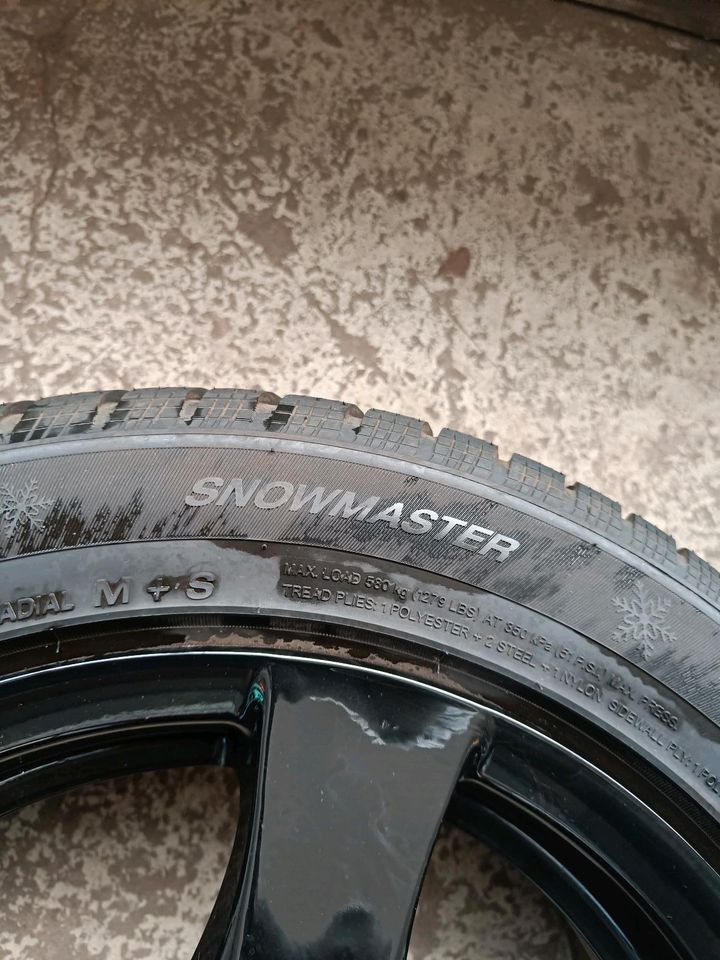 Winterradsatz Alufelge Borbet 6Jx15 ET28 Goodride 195/55 R15 in Saarlouis