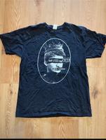 T-shirt Schwarz mit Schrift Aufdruck und Kopf Neustadt - Gartenstadt Süd Vorschau