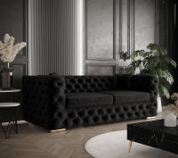 Sofa 3-Sitzer Chesterfield Schlaffunktion Luxus Modern Berlin - Köpenick Vorschau