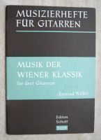 Musiknoten: Musik der Wiener Klassik. für drei Gitarren Kreis Pinneberg - Bönningstedt Vorschau