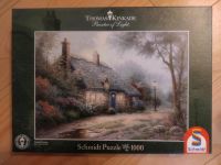 Thomas Kinkade Puzzle, 1000 Teile, Moonlight Cottage Baden-Württemberg - Horb am Neckar Vorschau