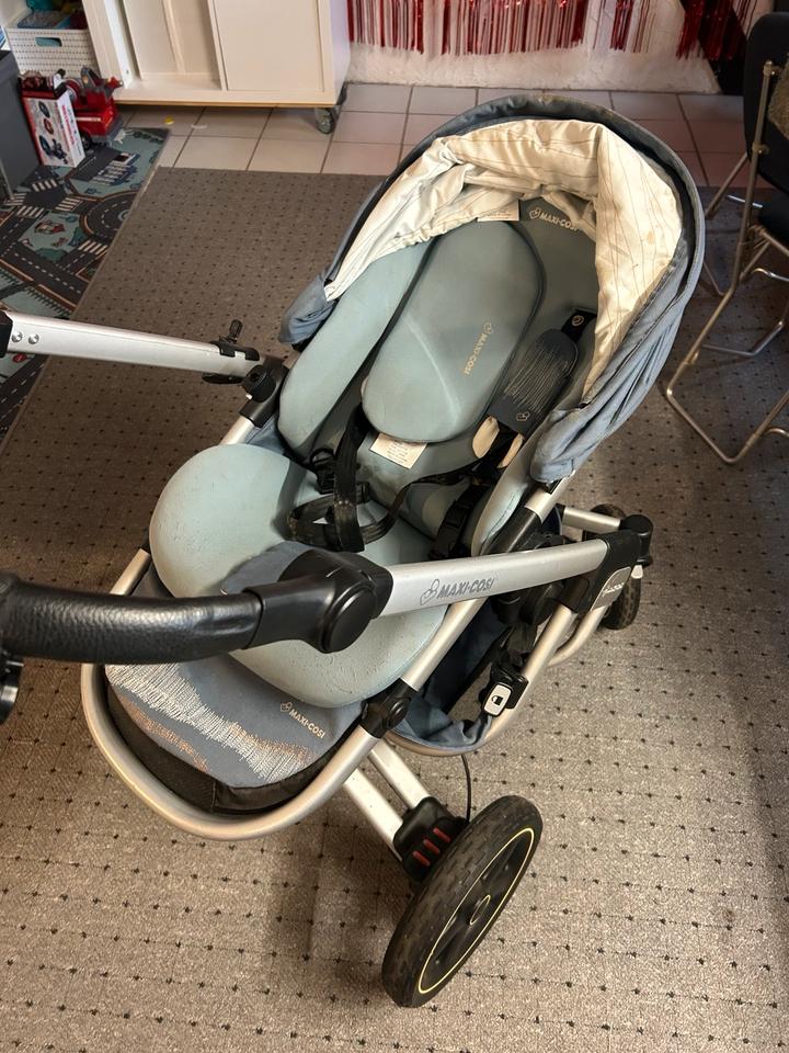 Komplettset Maxi Cosi Nova 4 Kinderwagen, Autoschale, Sportsitz in Bexbach