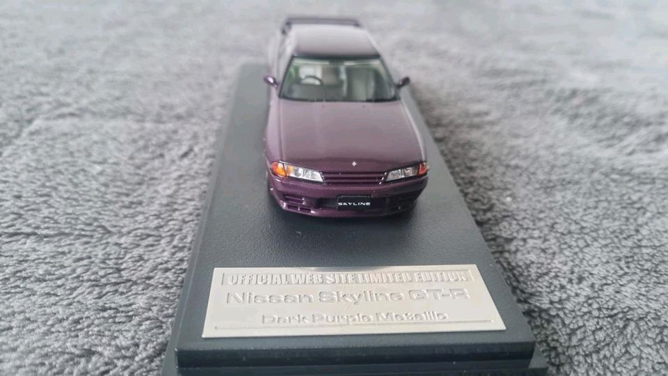 Hpi Racing nissan skyline gtr r32 Nismo purple 1:43 no 1:18 BBS in Hamburg