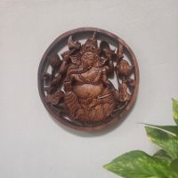 Geschnitztes Wandrelief Wandbild Ganesha Bali Niedersachsen - Lüchow Vorschau