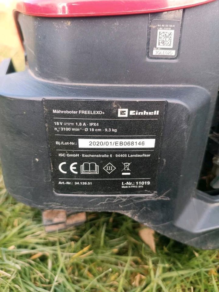 Einhell Freelexo Bluetooth BT LCD 1200 Mähroboter in Seevetal