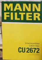 VW / Audi / Skoda / Seat Innenraumfilter / ( Mann CU 2672 ) Nordrhein-Westfalen - Petershagen Vorschau