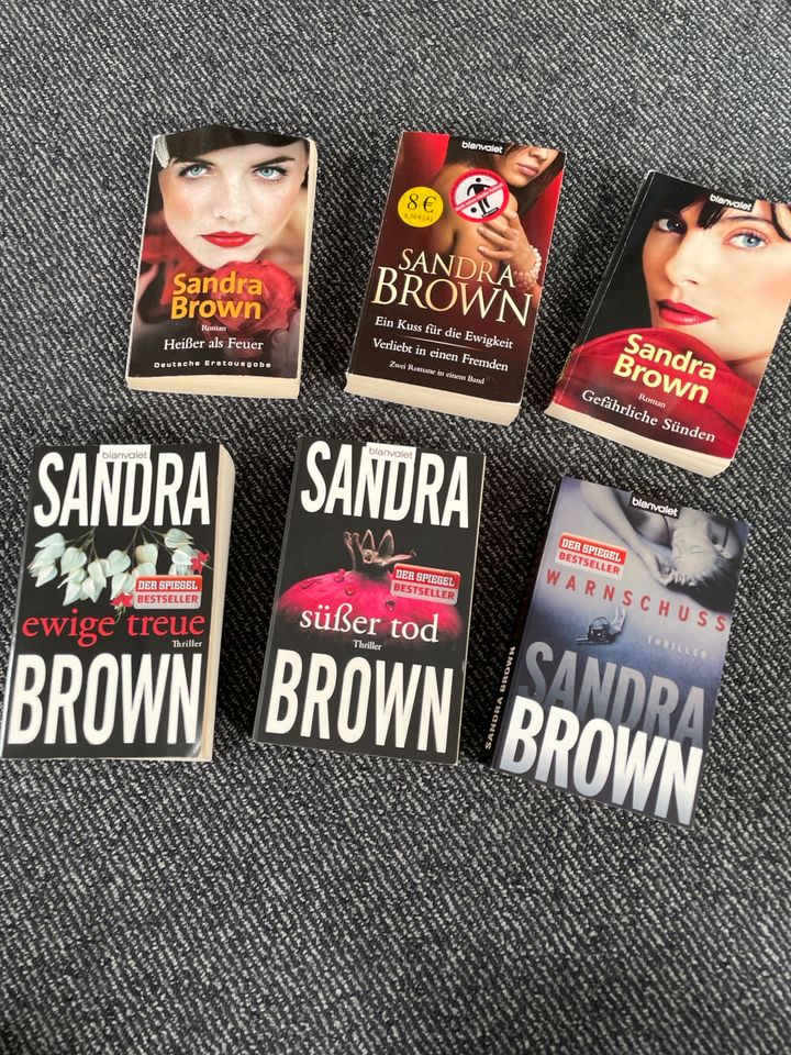 6 Bücher Sandra Brown Ewige Treue in Meppen