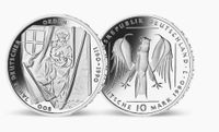 10 DM Silbermünze 800 Jahre Deutscher Orden Saarland - Merzig Vorschau