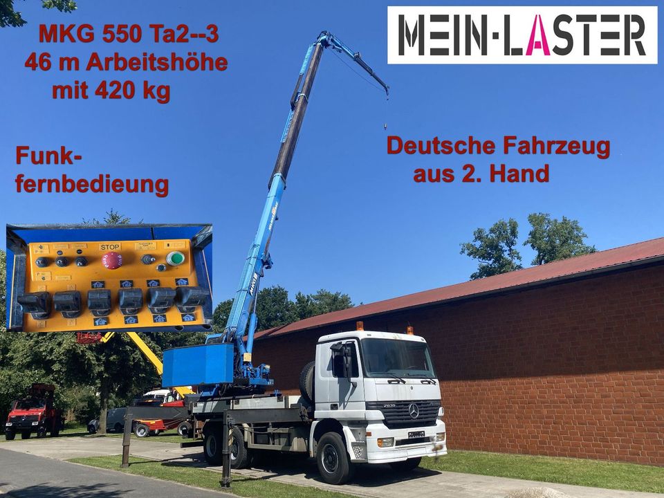 Mercedes-Benz 3335 V6 MKG 550 Ta2-a2 -46m 420 kg Funk 2.Hand in Heeslingen