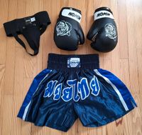 Boxhandschuhe/Thai Boxen Kinder 10oz + Hose und Tiefschutz Saarland - Losheim am See Vorschau