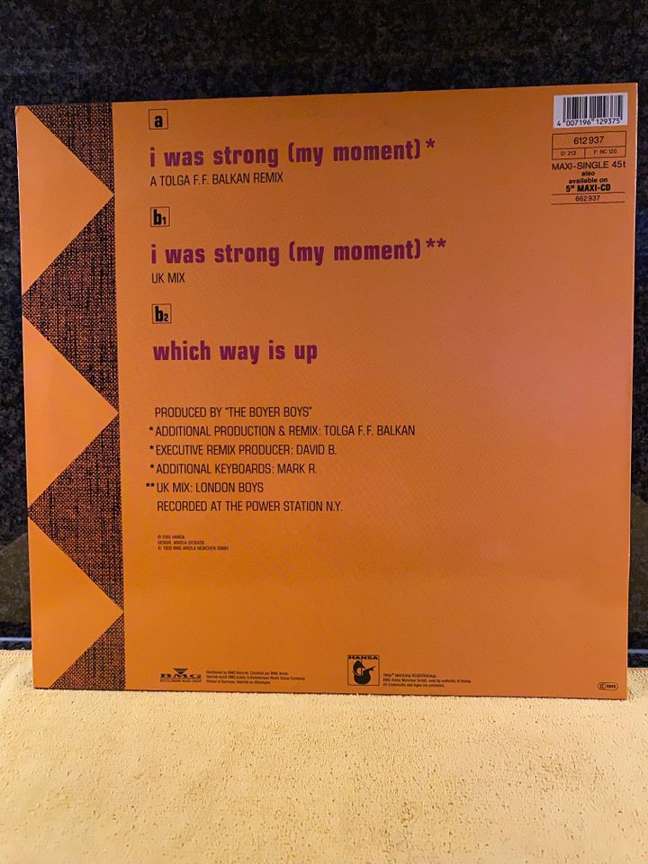 Miquel Brown I was strong.. (A Tolga F.F. Balkan Remix,[Maxi 12") in Meppen