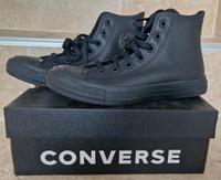 Neu OVP Converse Chucks Leder Sneaker Schuhe Schwarz 37.5 Nordrhein-Westfalen - Heiligenhaus Vorschau