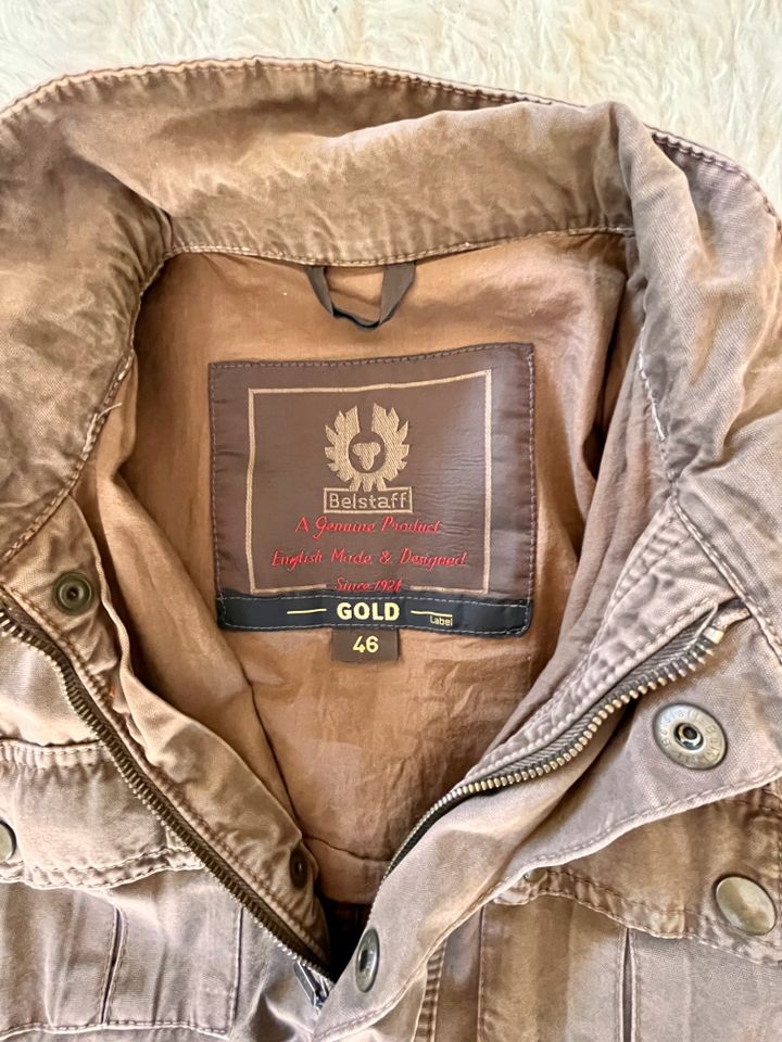 Belstaff Jacke "Gold", Größe 46, Baumwolle in Freiburg im Breisgau