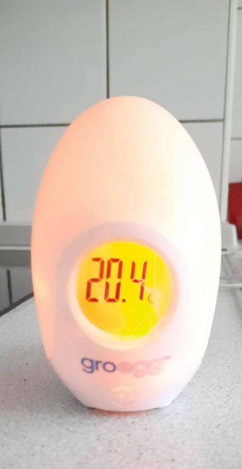Groegg Digitales Farbwechsel-Raumthermometer und Nachtlicht in Hamburg