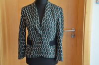 Jacke Blazer von Gerry Weber Gr. 40 Petrol schwarz beige gemuster Bayern - Bodenkirchen Vorschau