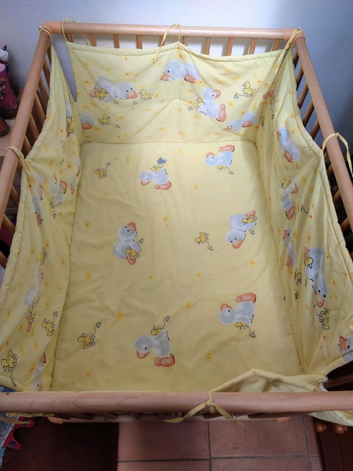 Laufstall Babybett Kleinkind 75 x 100 cm in Rehlingen-Siersburg