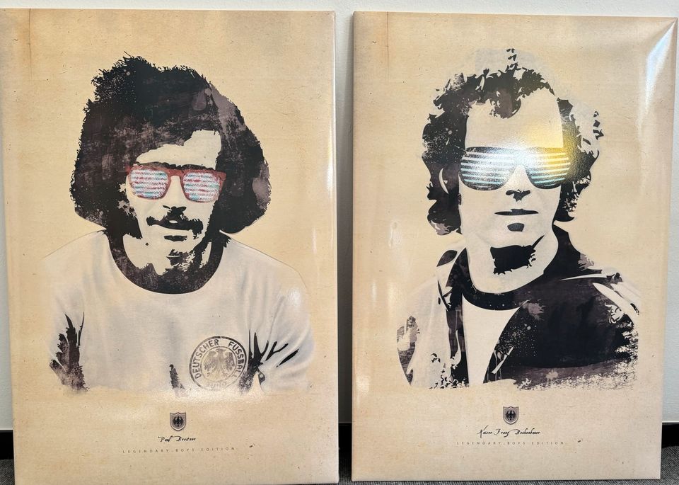 Franz Beckenbauer und Paul Breitner Bilder in Gauting