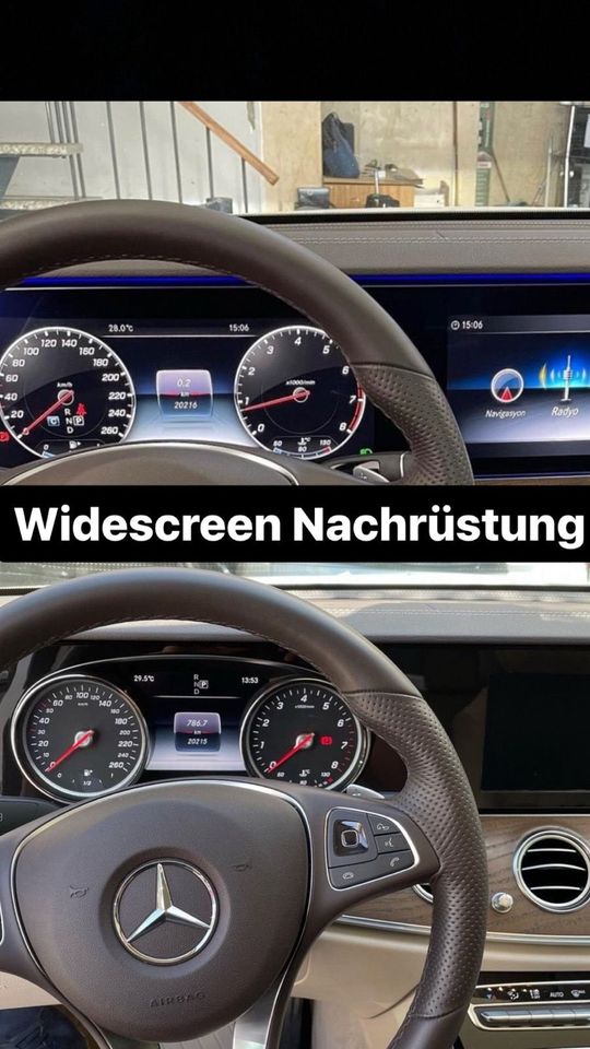 Mercedes Widescreen Nachrüstung | W213 E-Klasse CLS Umbau Display in Bremen