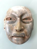 Jade Maske Mexiko Mask Südamerika Mittelamerika Maya Aztek Nordrhein-Westfalen - Willich Vorschau