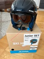 Alpina Junior Ski Helm + Skibrille 51-55 cm Bayern - Ensdorf Vorschau