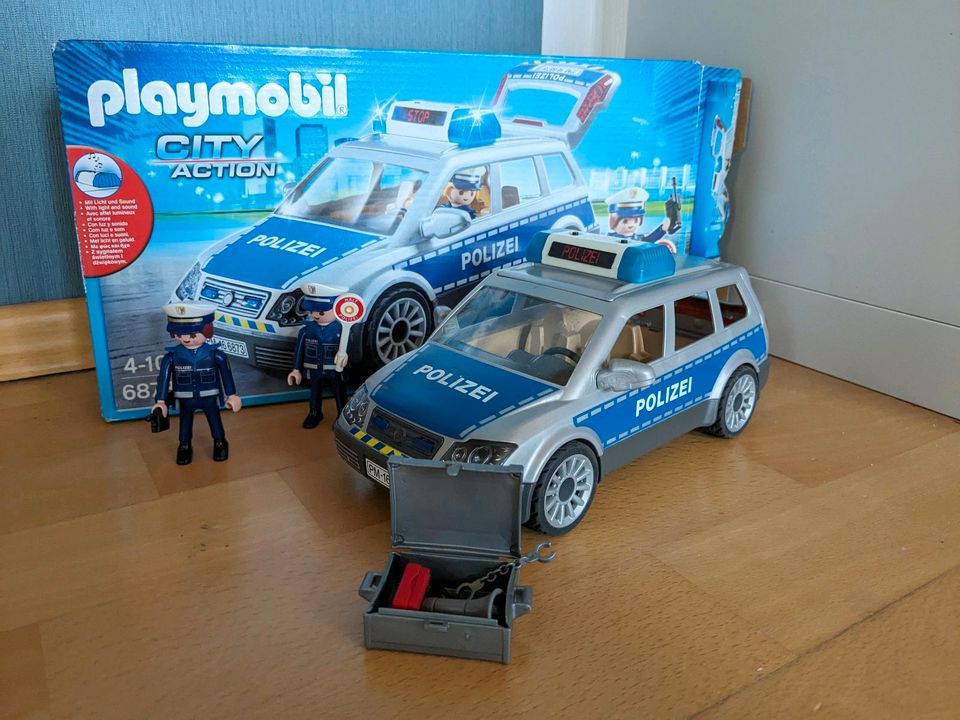 Playmobil 6920 Polizei Auto vollständig mit OVP in Riedlingen