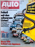 Auto Zeitung 1/1980 Suzuki LJ80 Suzuki GSX250 Mazda323 Fiat Ritmo Essen - Essen-Frintrop Vorschau