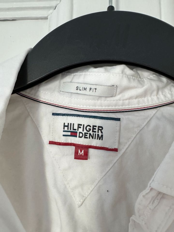 Tommy Hilfiger Gr S Hemd weiß NP 85€ in Hamburg