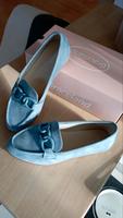 Loafer neu Größe 38 hellblau Schuh Bayern - Saal Vorschau