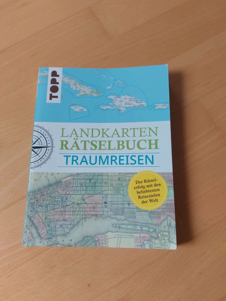 Buch: Landkarten Rätselbuch Traumreisen in Schwäbisch Gmünd