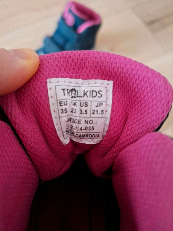 Trollkids Mädchen Winterschuhe Gr.35 in Gartz (Oder)