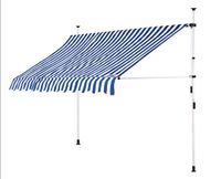 Klemmmarkise Blau/Weiß 250cm Nordrhein-Westfalen - Hamm Vorschau