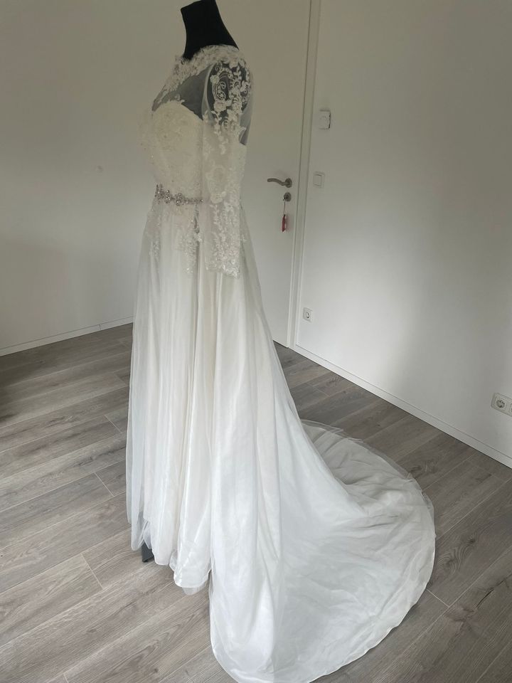 Neu!!! Brautkleid Hochzeitskleid Kleid Standesamt Gr.38/40 weiß in Hamburg