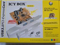 ICY-BOX USB3.1PCIExpressCard Rheinland-Pfalz - Pirmasens Vorschau