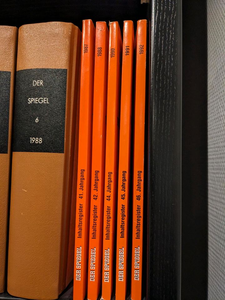 Zeitschrift DER SPIEGEL/ Bibliothek/ Bücher/ Jahrgang 1982-2003 in Berlin