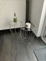 Beistelltisch gold Glas Couchtisch Sofatisch Ablagetisch Nordrhein-Westfalen - Bergkamen Vorschau