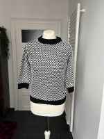 Zara Strickpullover schwarz-weiß mit 3/4 Ärmeln München - Au-Haidhausen Vorschau