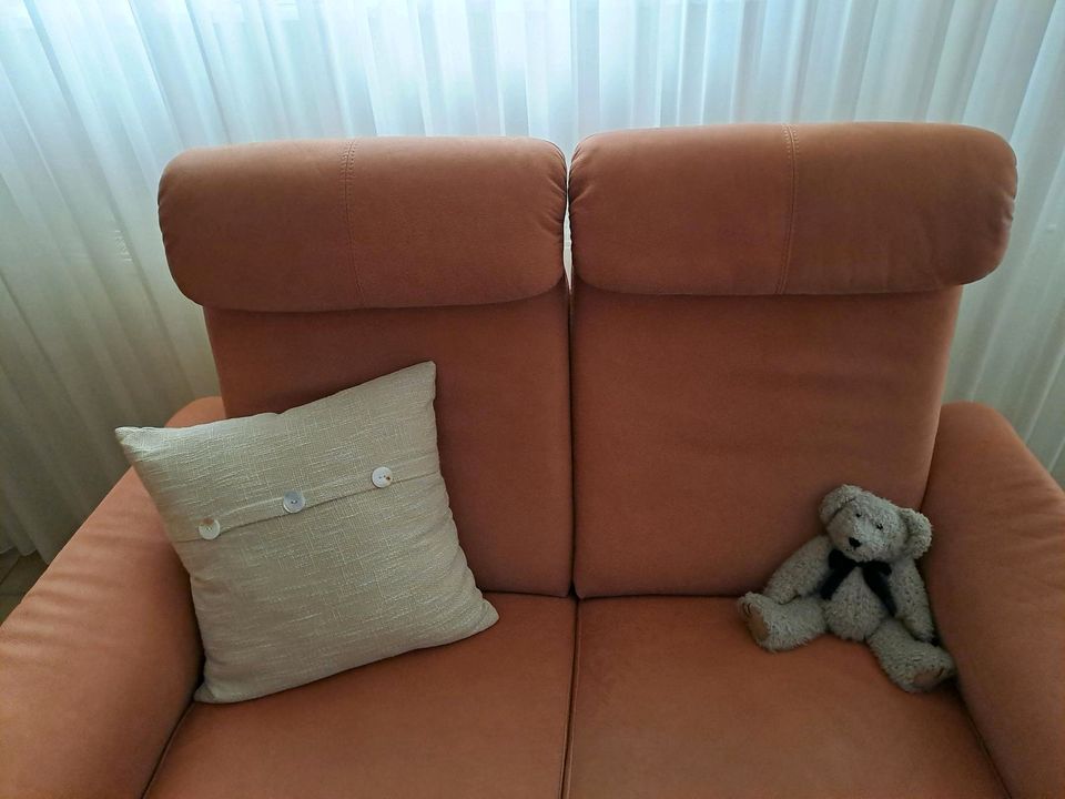 Leder Couch 2-er Sitzer in Hückelhoven