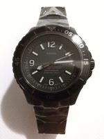 Fossil XXL Armbanduhr Watch All Black Top Zustand Niedersachsen - Osnabrück Vorschau