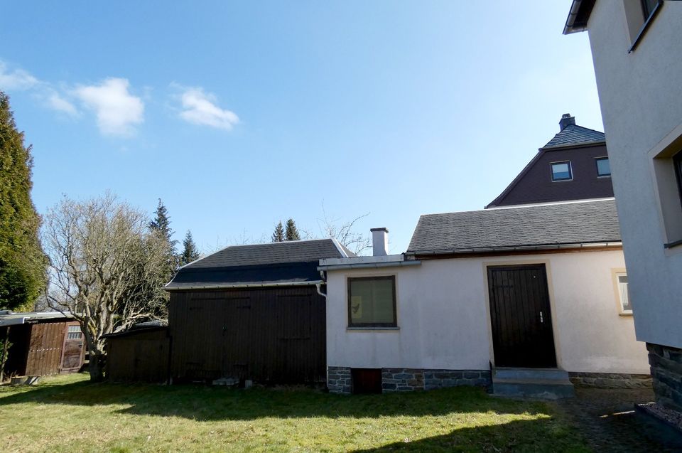 Zentral UND ruhig gelegenes EFH (105 m² + 40 m² Ausbaureserve) auf 1.020 m² Grundstück in Annaberg in Annaberg-Buchholz