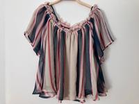 Bluse Top Pepe Jeans Sommer Gr. S blau beige rot Bayern - Germering Vorschau