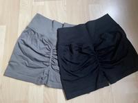 2x Booty Scrunch Shorts Gym Fitness schwarz grau kurze Hose Hessen - Hainburg Vorschau
