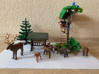 Playmobil 4208 Hochsitz mit Wildtierfütterung Baden-Württemberg - Waldachtal Vorschau