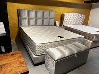 BOXSPRINGBETT RETANGULAR | Polsterbett Truhe Modern Bett Samtbett Berlin - Mitte Vorschau