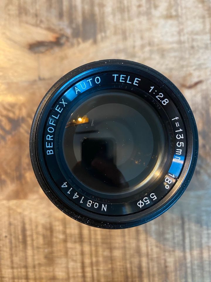 Rolleiflex SL35 Objektive Beroflex Tele 35 / 135 mm Metz 30 BCT4 in Delligsen