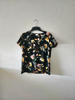 Shirt schwarz gelb grün blumenmotiv Vila Hessen - Mühlheim am Main Vorschau