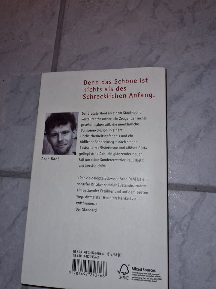 Arne Dahl, Falsche Opfer in Wuppertal