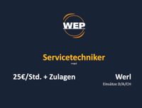 Servicetechniker (m/w/d) Lohn 25€/Std. Nordrhein-Westfalen - Werl Vorschau