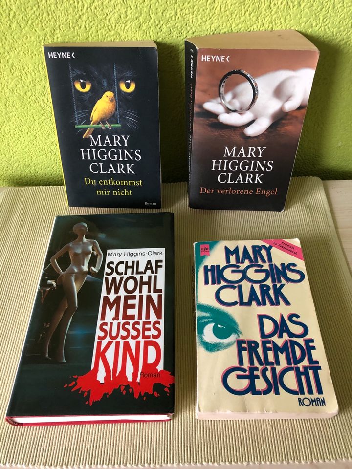 4 Romane….M.H. Clark in Nordhausen