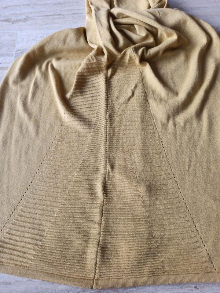Feinstrick Pullover Shirt 42 XL Bonita LeComte gelb in Albachten